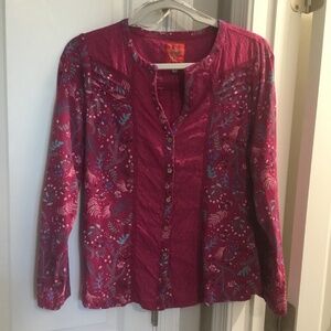 Mantaray shirt, size 12 (UK size 16), 100% cotton